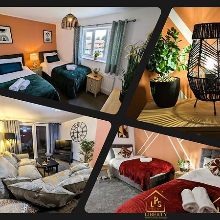 6 Guests * 4 Bedroom * Free Wi-Fi *Huntingdon Esterno foto